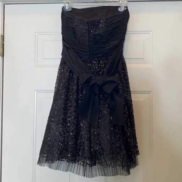 Betsy Johnson Strapless Sequin Dress - Picture 2 of 3